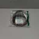 VIVIAN & VINCENT 2 Pack of Womens Fall Scottish Tartan Headbands Headwraps Hair Band with Bow Orange and Brown Plaid