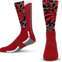 For Bare Feet Unisex Kid's NBA Digi Mashup Crew Sock Youth (Team)
