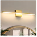 Modern Bathroom Vanity Light 23 Inch, 18W Brushed Brass Bathroom Light Fixture Over Mirror, Dimmable 5CCT LED Wall Sconce Lighting for Restro
