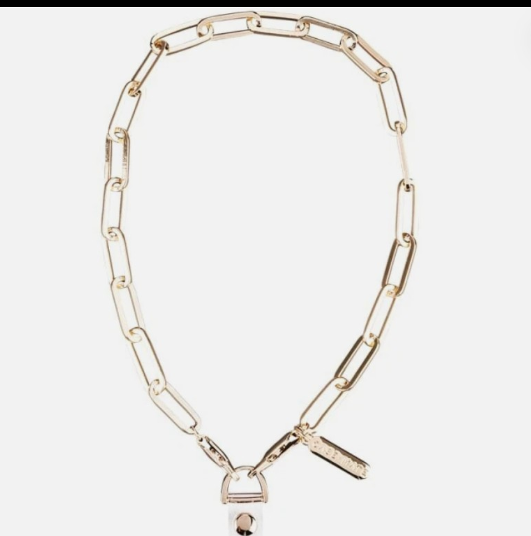 Pack Of 2 CaseMate Phone Charm with Gold Metal Chain  Detachable Anti Theft Strap  HandsFree iPhone Wrist Strap for Women  Phone Chain Wristlet  Fits Galaxy, Pixel and More  Gold