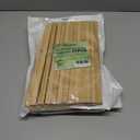 2 x 1/2 x 12 Inch 25 PCS Square Dowel Rods Wood Sticks Wooden Dowel Rods Unfinished Bamboo Sticks - for Crafts,Home Decor, Model Making and DIYers