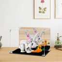 Display Case 11.8"X7.8"X7.8" inch,30X20X20cm for Collectibles Assemble Clear Acrylic Box Alternative Glass Case for Display Action Figures Home Storage Organizing Toys (11.8"X7.8"X7.8"/30X20X20CM)