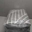 INGEROOM 4x6 Washable Area Rugs, Beige Geometric Area Rug for Living Room Bedroom, Modern Neutral Area Rug, Large Non-Slip Indoor Floor Carpet for High Traffic Areas, Kitchen, Dining Room