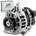 NEW Alternator Replacement for 2007 2008 2009 2010 2011 2012 Hyundai Elantra 2.0L,2010 2011 Kia Soul 2.0L,Spectra 20072009 2.0L L4,Spectra5 20072009 2.0L,11311,11311N,2655635, 3730023650, AVA0102