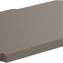 Suncast 28" Add-On Storage Cabinet Shelf for Tall Storage Cabinets, Modular Shelving, 18" Deep, Steel Reinforced, 50lb Capacity, Platinum, Made in The USA