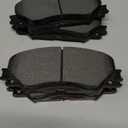 Front Rear Ceramic Brake Pads Replacement For 2012-2017 Toyota Prius V