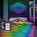 12PCS RGB+IC Led Recessed Lighting Kit Wall Panel Lights (22″+35″+54″)