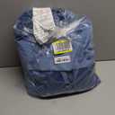 JIUZHEN Blue Blackout Velvet Curtains Rod Pocket Home Deco Room Darkening Noise Reducing Curtain Panels for Living Room/Nursery/Bedroom/Kitchen, 2 Panels, 52W x 63L