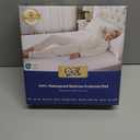 GRT Full Size Grey Quilted Fitted Mattress Pad, 100% Waterproof Breathable Mattress Protector, Noiseless Hollow Cotton Mattress Topper, Fitted 8"-19" Deep, Dust Proof