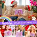 AMAZING TIME 130 Pcs Charm Bracelet Making Kit, Jewelry Toy for Girl Age 8-12 Beads Craft Set for 5 6 7 8 9 10 11 12 Year Old Teenage Birthday Gift