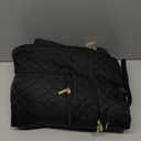 LOVEVOOK Travel Duffle Bag - Women's Weekender Carry On Overnight Laptop & Gym Bag With Toiletry/Shoe Pocket, Hospital Labor Bag (Large, Black)