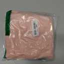 Zeroest Newborn Photography Wraps Baby Photoshoot Props 33.5" x 67" Pearl Raw Edge Wrap Headband for Infant Photos Outifts