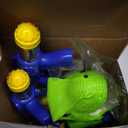 XINNOVEL Movable Dinosaur Shooting for Toys Kids 46, Electronic Kids Target Games with 2 Air Pump Guns, LCD Score Record, Sound, 48 Foam Balls, Birthday Gifts for 3 4 5 6 7 8 9 Year Old Boys Girls