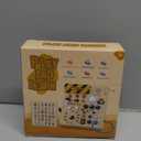 Grarain Busy Board for Toddlers - Montessori Educational Toy for 1-3 Year Old Boys & Girls | Travel-Friendly Sensory Learning Activity | Ideal for Kids with Autism(Clocks Busy Board)