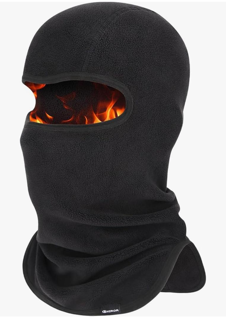 GXCROR Balaclava Ski Mask Fleece Balaclava Face Mask for Men Women Winter for Cycling Motorcycle,Snowboarding and Skiing