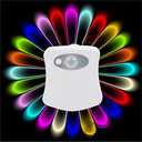 Color Changing Toilet Night Light - Motion Sensor LED, UV Activated, Smart Light Commode Night Lamp (8 Color 1 Pack)