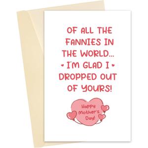 Pack of 4 Heyshoo Stepmom Appreciate Card, Mother's Day Card for Bonus Mom, Heartfelt Thank You Step Mom Aunt Present From Stepson Stepdaughter