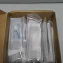 homdiy 20 Pack Matte Black Cabinet Pulls 3 inch Hole Center Kitchen Drawer Handles for Dresser Cupboard Living Room