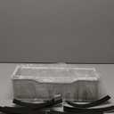 Hongtamoya Adjustable Over The Door Organizer, Hanging Door Storage with PVC Pocket and 4 Metal Baskets Wall Mount, Closet Door Organizer Behind Door Rack for Bathroom Bedroom Closet, White