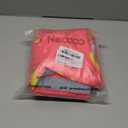 NACOCO Large Dog Raincoat Adjustable - Pet Rubber Ducks Yellow Water Proof Clothes Lightweight Rain Jacket Poncho Hoodies with Strip Reflective Pink (Pink XL, Yellow Duck)