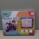 Alago Aqua Coloring Mat,Kids Toys Large Water Painting Mat,Toddlers Doodle Pad with 4 Colors,Gifts for Girls Boys Age 3 4 5+ Years Old,4 Pens,Drawing Molds and Booklet Included