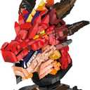 NUTCRACKER Dragon Building Set for Adult - Fire Dragon Head Toy Building Set, Animal Skeleton Fossils Home Desktop Display Model Decor, Easter Birthday Gift for Teens Boys Girls 14+ (2713 Pieces)