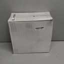 100 PCS White and Pink Disposable Plates for 50 Guests, Scalloped Plastic Plates Include 50 Dinner Plates and 50 Dessert Plates for Party, Wedding and Graduation