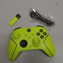 SZDILONG 2.4GHz Wireless Controller for Xbox Controller, Xbox One Series X|S Consoles, PC Windows, Steam, with 7 Colors RGB Light/1000mAh Battery/Programmable/Turbo, Dual Vibration/3.5mm Audio Jack (Yellow)