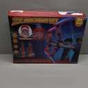 Toys for Boys Age 3-12, 2 Pcs Shooting Set with Red & Blue LED Lights, Standing Target & 2 Quiver, Indoor & Outdoor Kid Toys Gifts for 3 4 5 6 7 8 9 10 11 12 Year Old Boys Girls