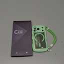 Magnetic for iPhone 17 Pro Case, Cute Wavy [Full Camera Protection][Fit for MagSafe] 1X Screen Protector + 1X Wrist Strap, Trendy Matte Women Girly Phone Case for iPhone 17 Pro 6.3", Matcha Green