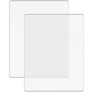 BAOFALI 2 Pcs/1 Pair Standard Cutting Pads for Die Cutting MachineClear Polycarbonate Plastic Cutting Plates,Cutting Pads Die Cutting Plates 8 3/4" x 6 1/8" x 1/8 "(22.5 x 15.5 x 0.3 cm)