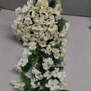 Artificial Fake Hanging Flowers Plants Trailing Vines, 9 Pieces