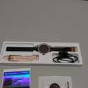 KEEPONFIT Smart Watch for Men/Women Android & iPhone, 1.27" Touch Screen Fitness Tracker with Answer/Make Calls, IP68 Waterproof Heart Rate/Sleep/SpO2 Monitor, Pedometer, 100+ Sport Modes (Black)