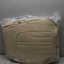 Car Seat Covers,Car Seat Protector Waterproof,Seat Covers Full Set, Car Seat Protectors,Automotive Seat Covers Fit for Most Cars Beige