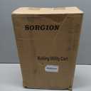 4 Tier Rolling Cart Organizer,Art Craft Diaper Bedside Snack Laundry Room Bathroom Organizer Narrow Thin Slim Rolling Trolley Utility Cart with Wheels for Kitchen,Office(Pink)