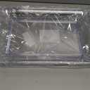 Plasticpro Plastic Serving Trays - Serving Platters Rectangle 10 X 14 Disposable Party Dish Crystal Clear Pack of 4