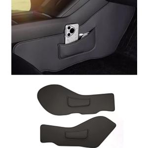Center Console Side Anti-Kick Mats,Model 3 Highland Dust Resistant Protector Cover Leather Fabric Anti Kick Pad Compatible with Tesla Model 3 Highland 2024 2025 2026 (for model 3 highland)