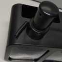 Kitchen Soap Dispenser Set, with Hand and Dish Soap, Sponge Caddy and Brush Holder 4-in-1 Kitchen Dual Soap Dispenser Set for Kitchen Sink, Bathroom - Black