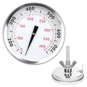 Hisencn 67088 67731 Grill Thermometer for Weber Genesis Series Replacement Parts, Temperature Gauge for Weber Summit Series Grills (2005-2016), Genesis II E/S-310 315 330 335 410 Grill, 2 3/8'' Dia