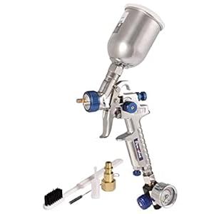 Dynastus Touch Up 5 oz HVLP Air Spray Gun Auto Car Detail Paint Sprayer Spot Repair, 1.0mm Nozzle with Regulator