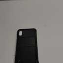 Vofolen Case for iPhone Xs Max Case Wallet ID Slot Credit Card Holder Scratch Resistant Dual Layer Protective Bumper Rugged TPU Rubber Armor Hard Shell Case Cover for iPhone Xs Max 10S Max (Black)