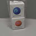 2Pcs Smart Jumping Ball for Dogs, Interactive Dog Toys Balls, Automatic Rolling Shaky Ball Toy, Self Moving Vibrating Smart Jumping Bouncing and Rotating Pets Toy for Indoor Play (Blue+Orange)