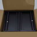 Bauhutte BHS-600SM-BK Desk Side Rack, PC Rack, PC Rack (W x D x H): 23.8 x 10.0 x 47.2 inches (60.5 x 25.5 x 120.5 cm), Black