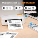 Joysea Bluetooth Shipping Label Printer, E41 Pro 4x6 Wireless Thermal Printer for Amazon, FedEx, USPS Labels, Compatible with iOS, Android, Windows Mac