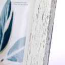 Rustic White 5x7 Picture Frame set of 3,Display 5x7 without Mat or 4x6 with Mat