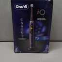 Oral-B Rechargeable Electric Toothbrush, iO9 Genius, 7 Cleaning Modes, Interactive Display, Charging Travel Case, Visible Pressure Sensor, 4 Brush Heads, Black