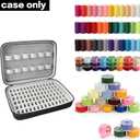 Bobbin Holder Case Thread Organizer, Spool Storage Container Holds Up to 84pcs Bobbins and 24pcs Sewing Thread Spools Compatible with Brother for Janome for Babylock for Singer (Box Only)