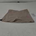 Danysu Stretchy Mini Skorts Low Waist Skirt with Shorts Side Slit 2025 Sports Daily Going Out Outfits (Medium, Moon Rock)