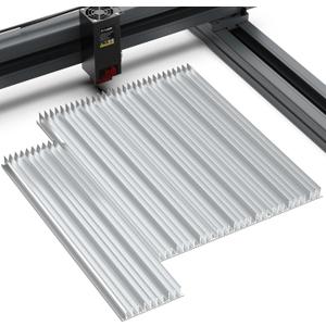 Honeycomb Bed 400 x 400 mm Honeycomb Working Table for Laser Engraving Machine/Laser Cutter, Free Assembly, Desktop Protection, Fast Heat and Smoke Dissipation, Cleanable and Reusable