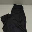 Women's Maternity Flare Leggings Over The Belly - Casual Pregnancy Yoga Pants with Pockets Buttery Soft (Medium, Black)